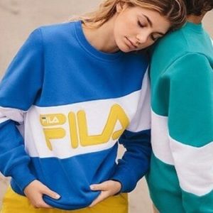 Fila x Urban Outfitters Alexa Royal Sweatshirt